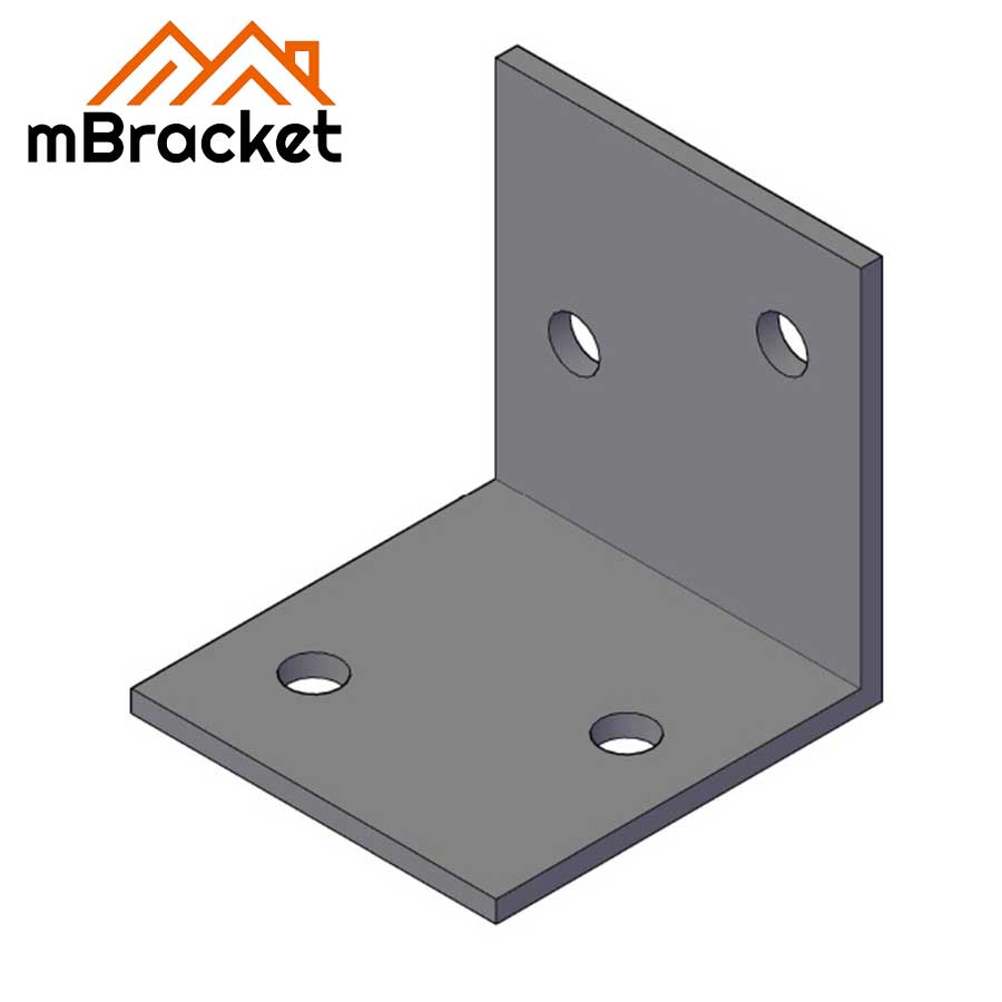 BW-2344 Galvanized Angle Bracket for Wood