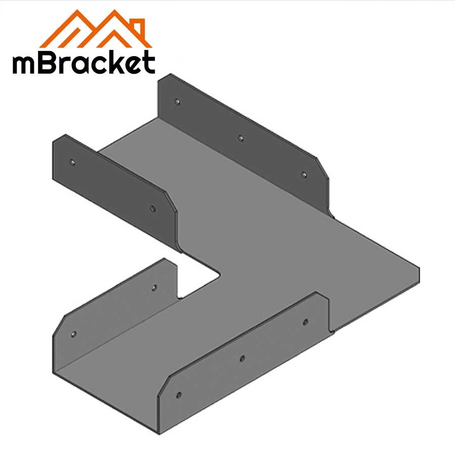 LU-12424 Glavanized Steel Cold formed steel L Connector 