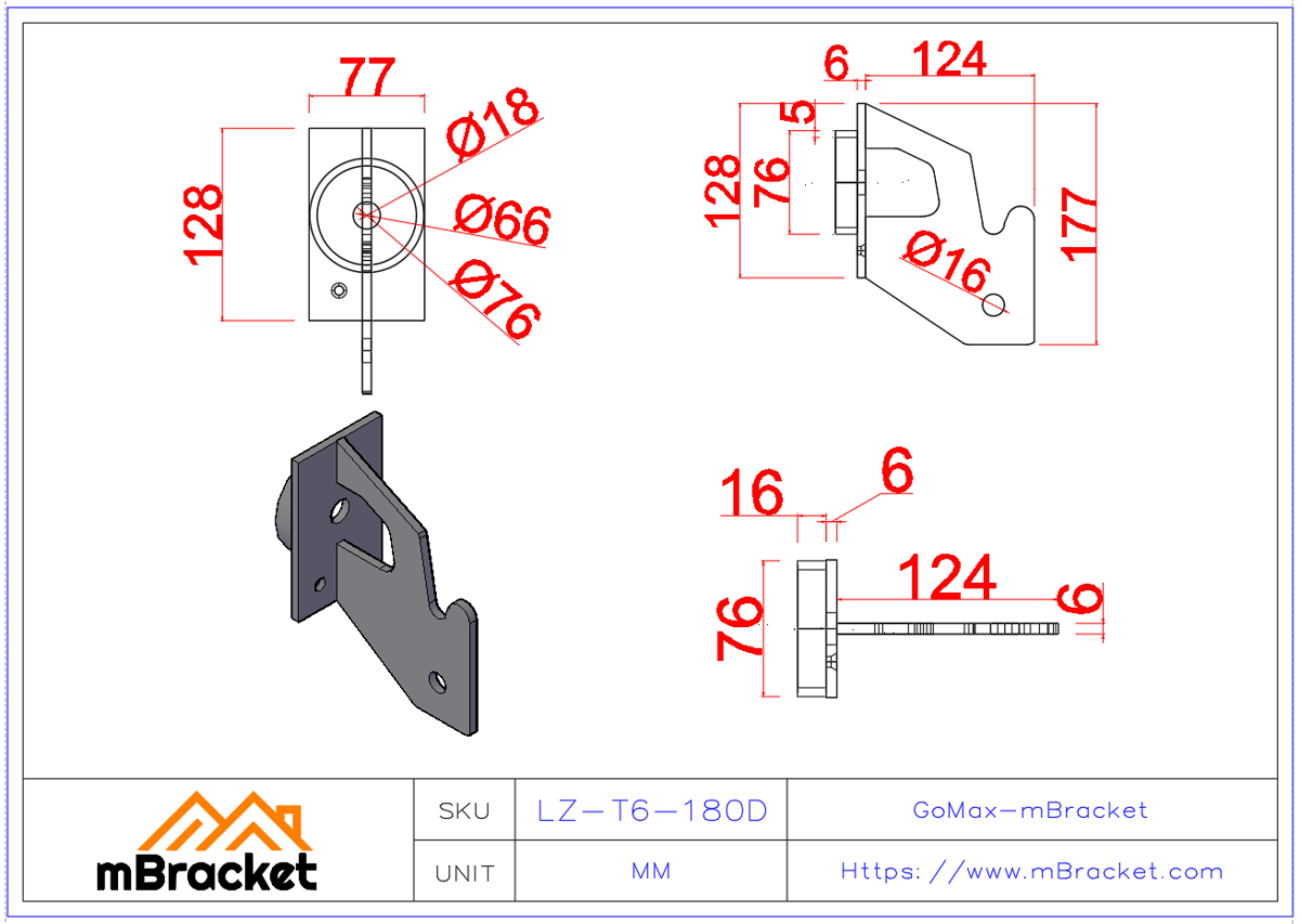 Concealed T-Type Beam-to-Column Connector for Japanese Timber Construction and SE Construction Method - 6*77*128 Product Dimensions