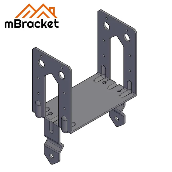 Fixed Post Base Concrete Embed Connector