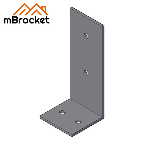 Heavy-Duty Thickened Angle Bracket Structural Reinforcement Connector