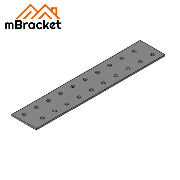 Nail Plate Connector | Flat Plate Connector | Timber Truss Connector | Wood Truss Connector - 2*40*210 1