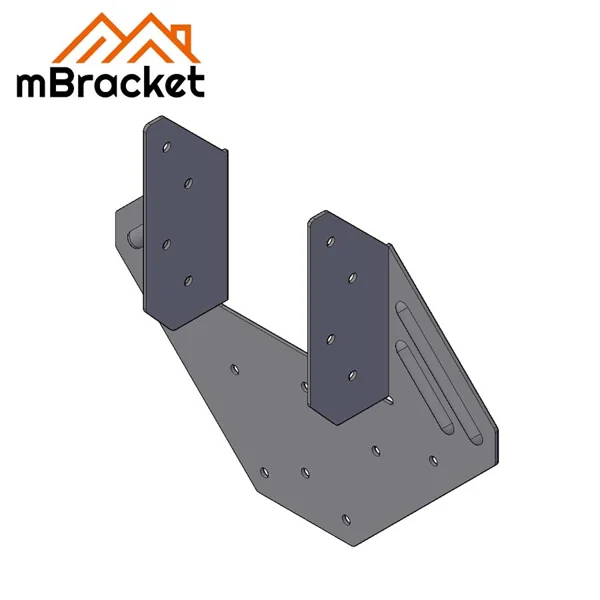 Wind Uplift Connector Hurricane Tie Rotating Connector Timber Connector - 2*120*252*282 1