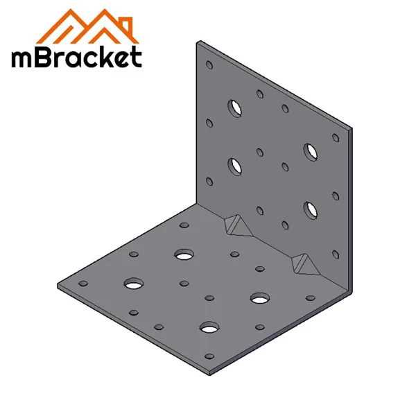 L-Shaped Angle Bracket Structural Connector Building Hardware Reinforcement Fittings