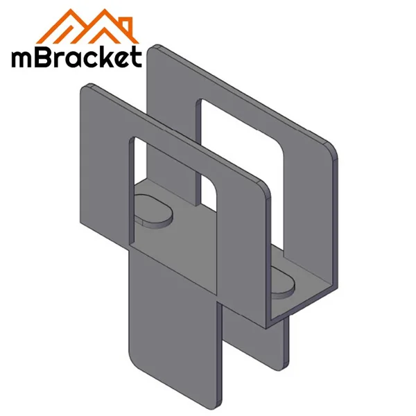 H-Clip OSB Panel Clip Light Steel House Connector - 1*12.7*38 1