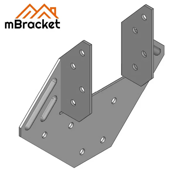 Hurricane Tie Diamond Connector Wind-Resistant Bracket Joist Beam Connector Timber Metal Connector