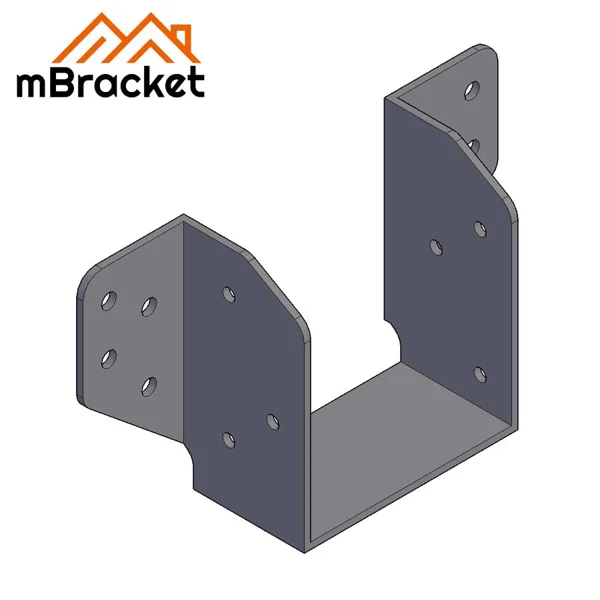 Heavy Duty Joist Hanger for 160mm Wide Wood Beam, Structural Connector - 5*160*175 1