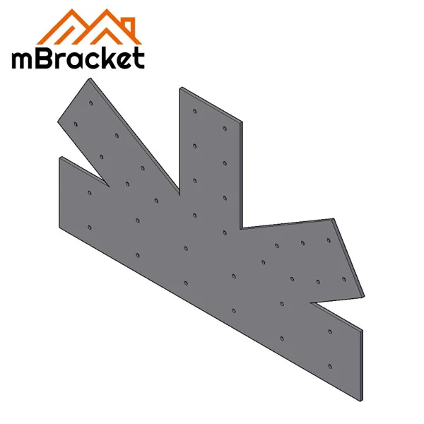Heavy-Duty Truss Connector Wood Structure Reinforcement Hardware