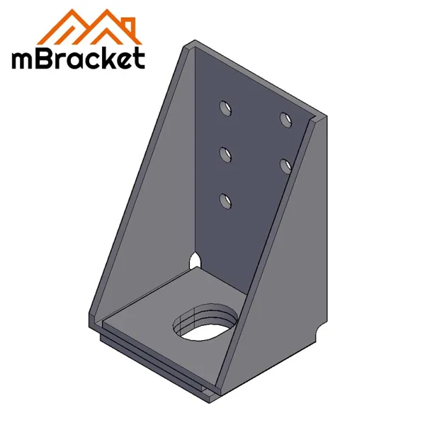 Hold-Down Fastener Post Base Light Steel Structure Connector Seismic Wind-Resistant Tie