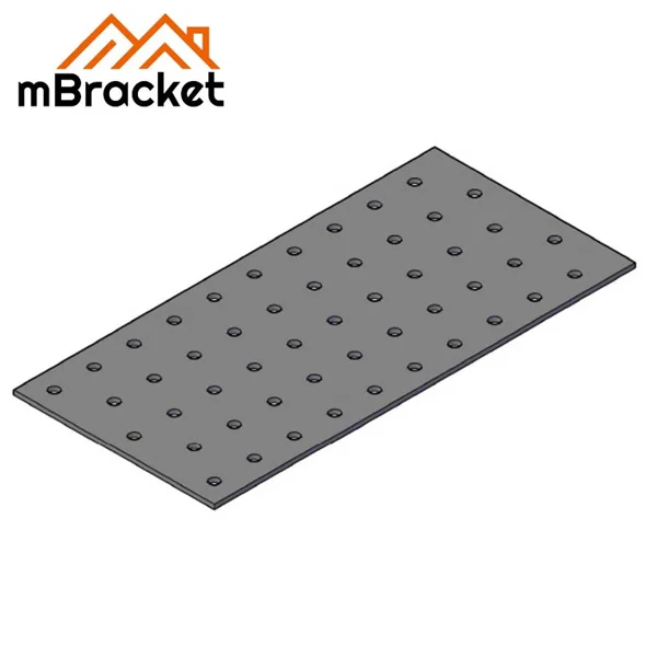 Nail Plate Connector Flat Plate Connector Timber Truss Connector Wood Truss Connector - 2*100*210 1