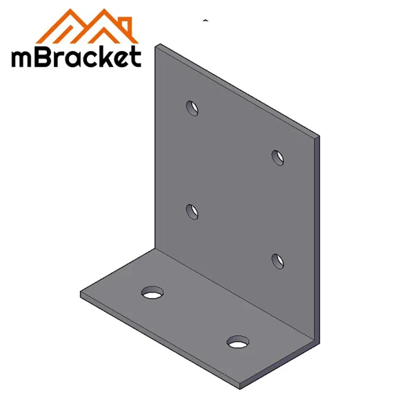 Heavy-Duty Angle Bracket Wood Structure Reinforcement Connector