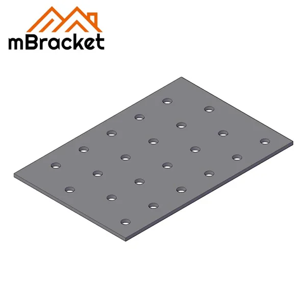 Nail Plate Connector Flat Plate Connector Light Steel Connector - 2*80*120 1