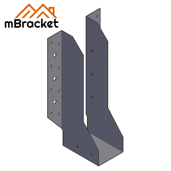 U-Shaped Joist Hanger for Wood and Light Steel Composite Beams - 3*95*390 1