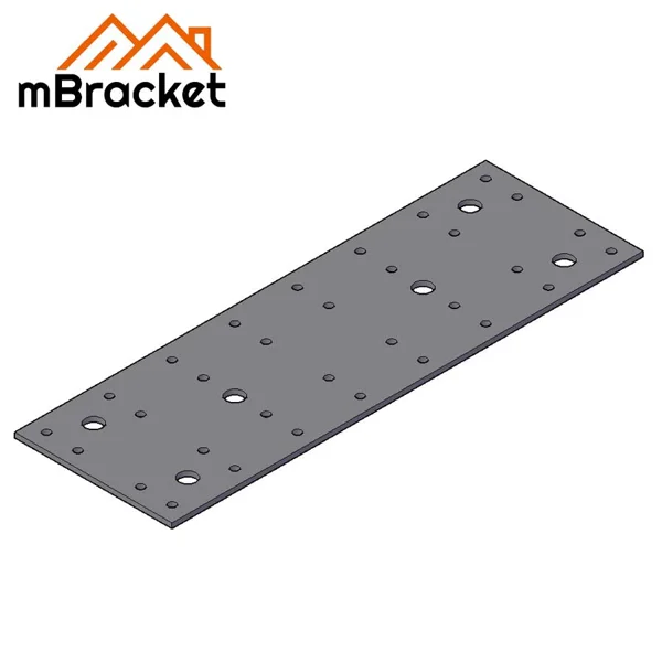 Flat Beam Connector Plate for Steel and Wood Structure Reinforcement - 3*100*300 1