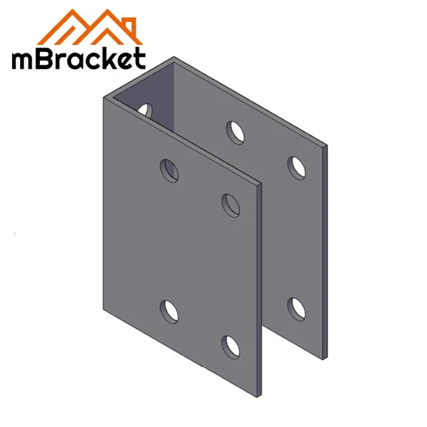 U-Shaped Concealed Joist Hanger Beam Connector - 3*46*120*100 1