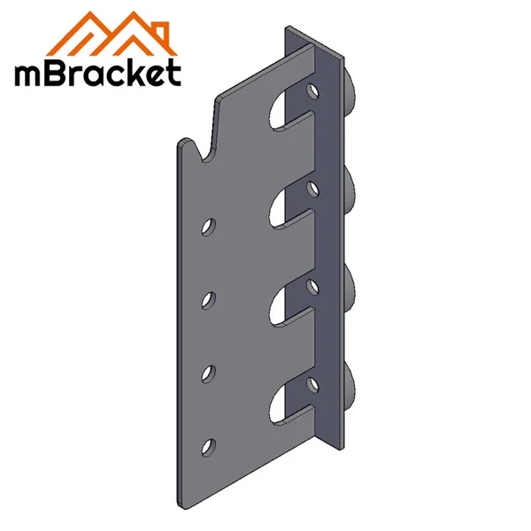 Concealed T-Shaped Beam-to-Column Connector for Japanese Timber Construction - 6*77*478 1