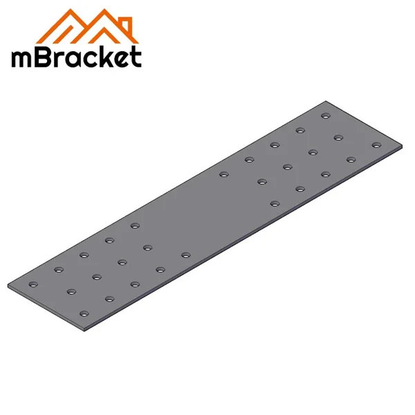 Flat Plate Connector Nail Plate Connector Timber Roof Truss Connector - 2*60*250 1