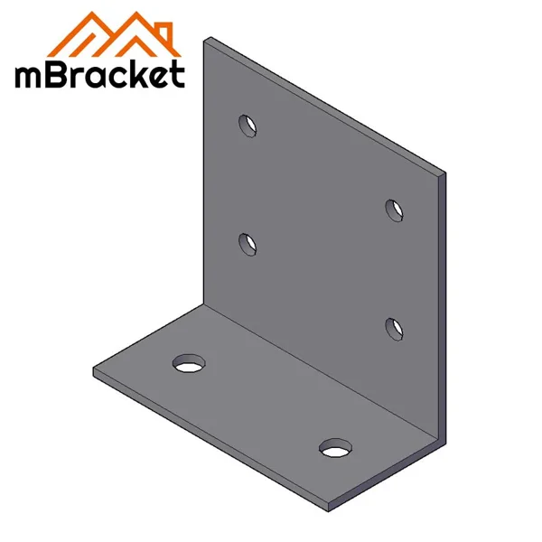 Heavy-Duty Thickened Angle Bracket Structural Reinforcement Connector