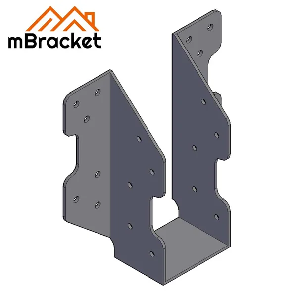 Heavy-Duty Joist Hanger for Glulam Beams | Structural Wood Connector - 5*140*350 1