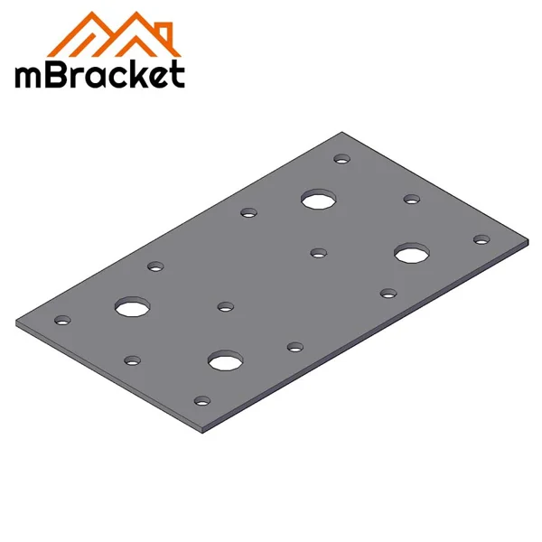 Flat Beam Connector - Timber Structure Villa Metal Accessories
