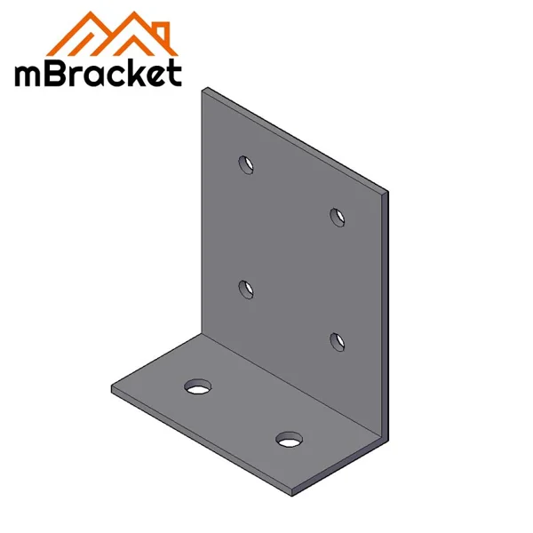 Heavy-Duty Thickened Angle Bracket Steel Structure Angle - 5*150*80*180 1
