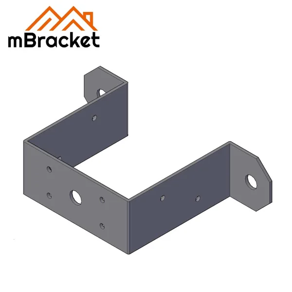 Railing Connector for Square Post to Beam or Panel - 2.0*38*110 1