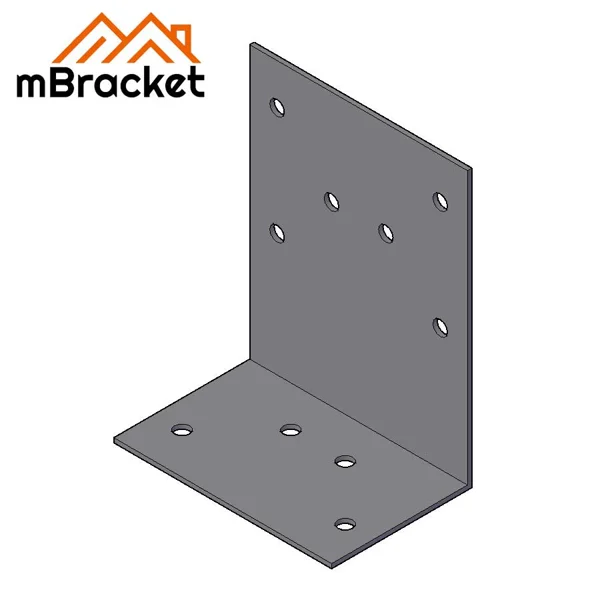 Angle Bracket Connector L-Shaped Steel Structural Reinforcement Hardware