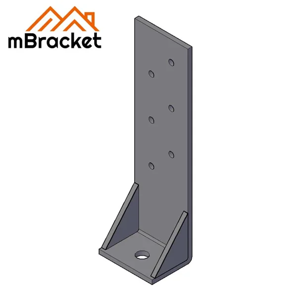 Post Base Connector, Uplift Restraint, Heavy Timber Connector, Light Steel Frame Connector - 6.0*80*280 1
