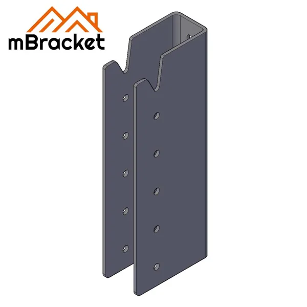 Concealed U-Shaped Beam-to-Column Connector for Japanese Timber Structure