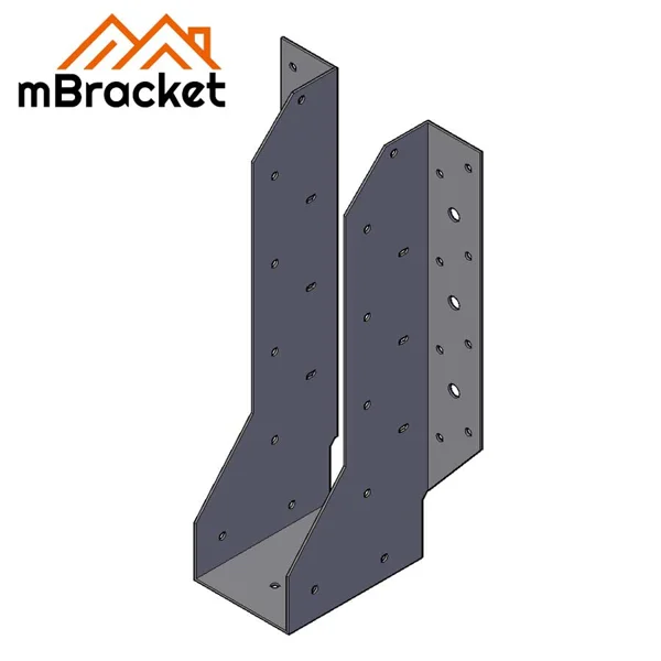 U-Shaped Joist Hanger for Composite Beams in Wood and Light Steel Structures - 2*95*390 1