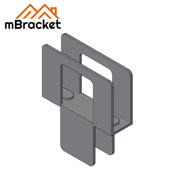 H-Clip OSB Panel Clip Roof Clip Wood Structural Connector - 1*9.5*38 1