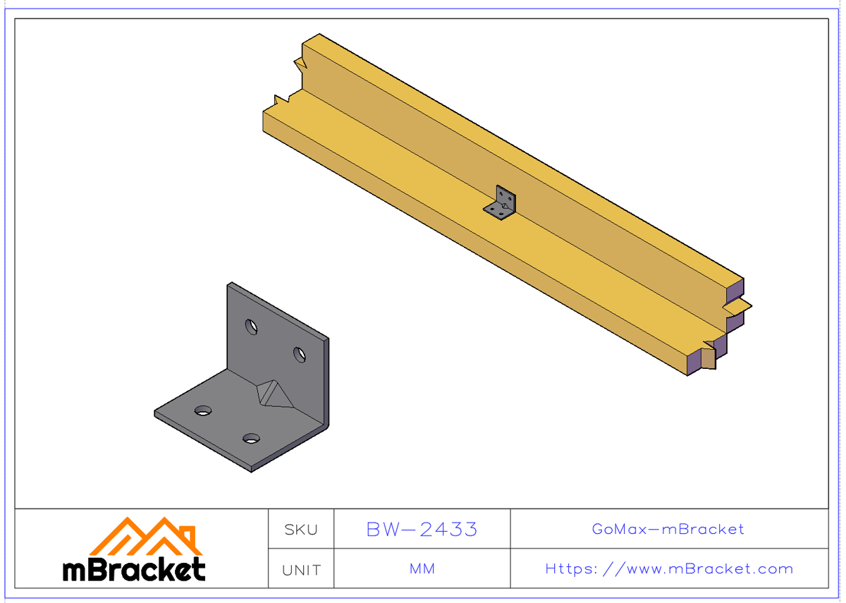 Small Angle Connector - 2*40*32*32 Application Example