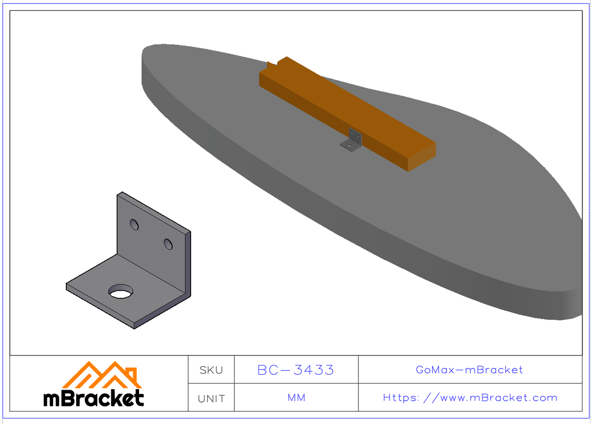 L-Shaped Angle Connector - 3*40*35*35 Application Example