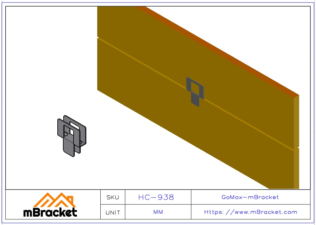 H-Clip OSB Panel Clip Roof Clip Wood Structural Connector - 1*9.5*38 Application Example