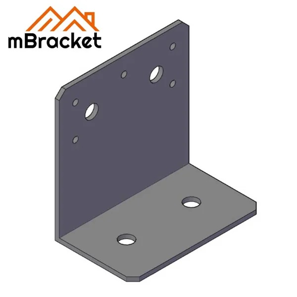 Angle Bracket L-Shaped Connector Structural Reinforcement Hardware - 3*100*60*100 1