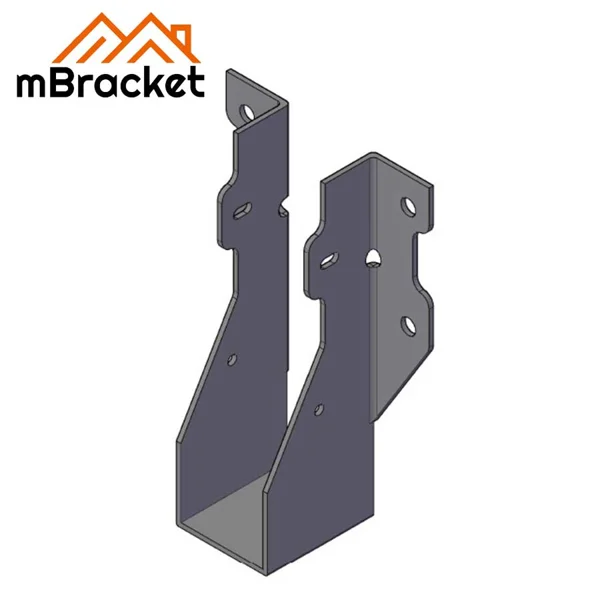 U-Shaped Beam Hanger Connector for Wood Structure Joist and Beam Horizontal Connection