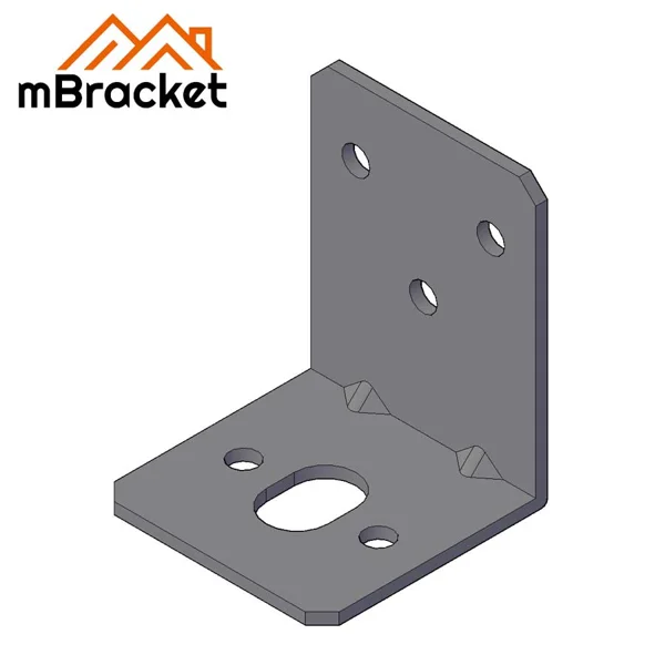 Small Angle Bracket L-Shaped Connector Angle Iron - 2*40*40*50 1