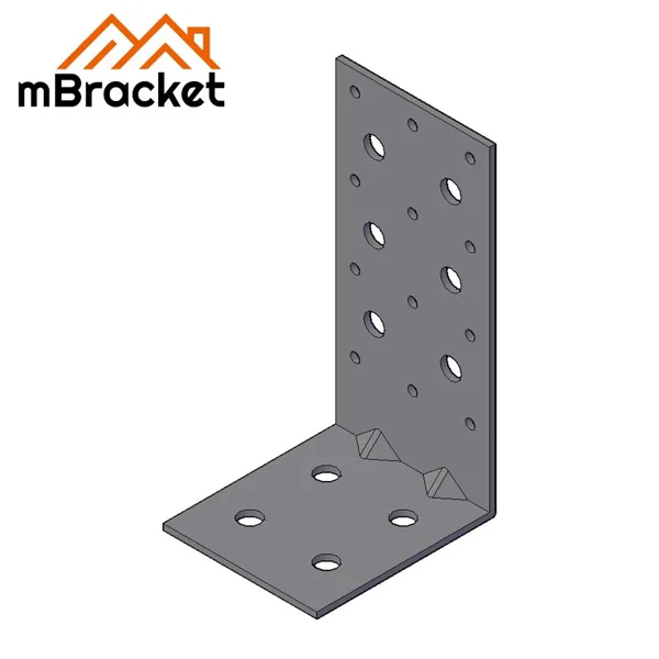 L-Shaped Angle Bracket Structural Connector Building Hardware Reinforcement Fittings