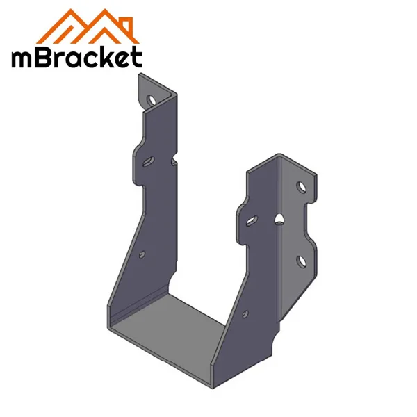 U-Shaped Beam Hanger Connector Wood Structure Horizontal Connection Metal Hanger