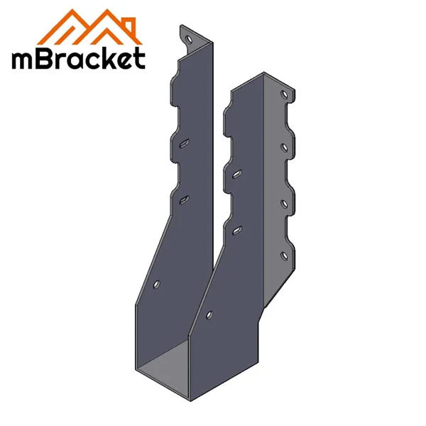 U-Shaped Beam Hanger Horizontal Wood Structure Connector - 2*53*256 1