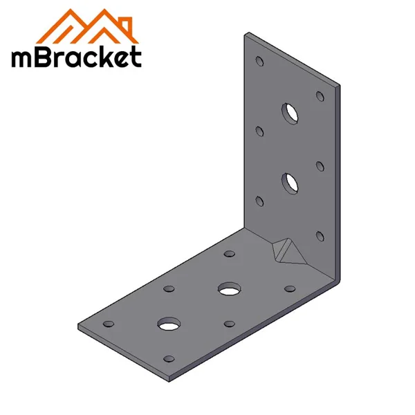L-Shaped Angle Bracket Structural Connector Building Hardware Reinforcement Fittings