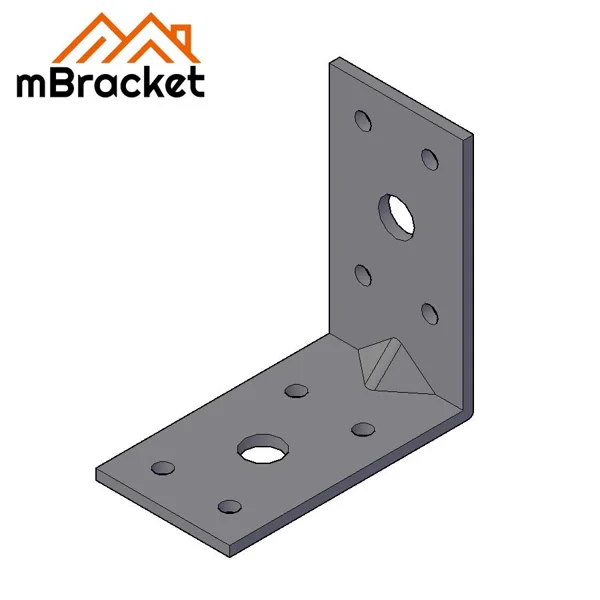 Angle Bracket Connector L-Shaped Angle Iron Structural Reinforcement Hardware