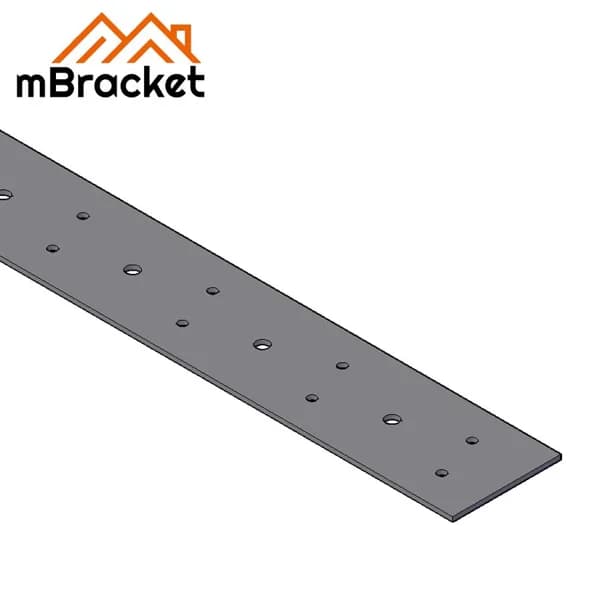 Wind-Resistant Strap, Wind and Seismic Strap, Light Steel Structure Connector, Timber Frame Strap - 1*50*C 1