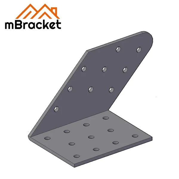 45-Degree Angle Bracket Skewed Connector Right-Handed