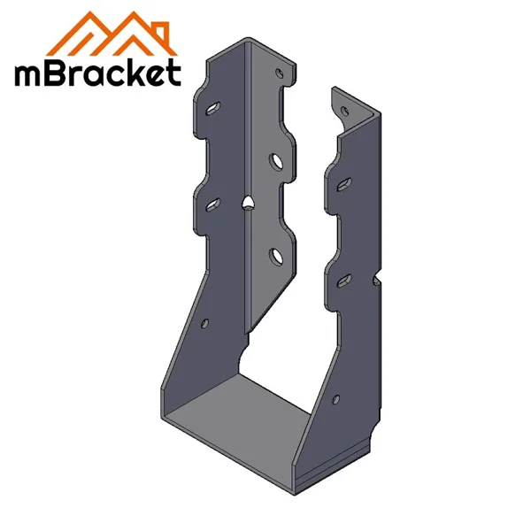 U-Shaped Beam Hanger Horizontal Wood Structure Connector - 2*76*175 1