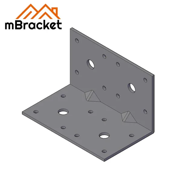 L-Shaped Angle Bracket Connector Angle Iron Structural Reinforcement Hardware Fittings - 3*120*70*70 1