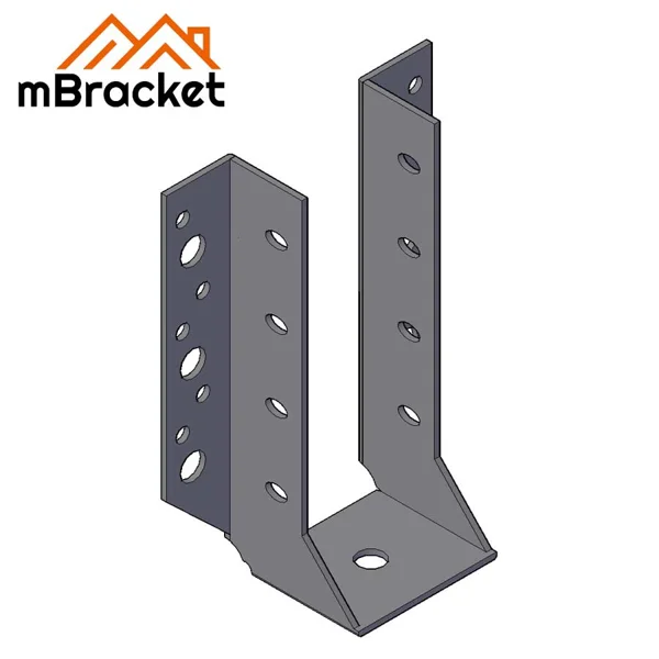 U-Shaped Stud Hanger Light Gauge Steel Stud Horizontal Connector Beam Connector - 2*50*137 1