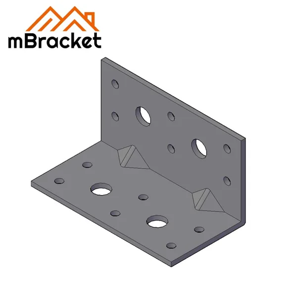 L-Shaped Angle Bracket Structural Connector Building Hardware Reinforcement Fittings