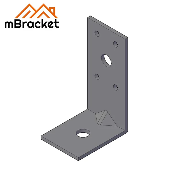Angle Bracket Connector L-Shaped Angle Iron Structural Reinforcement Hardware Fittings - 3*40*50*90 1