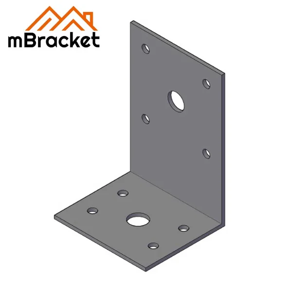 L-Shaped Angle Bracket Connector - 2*60*50*90 1